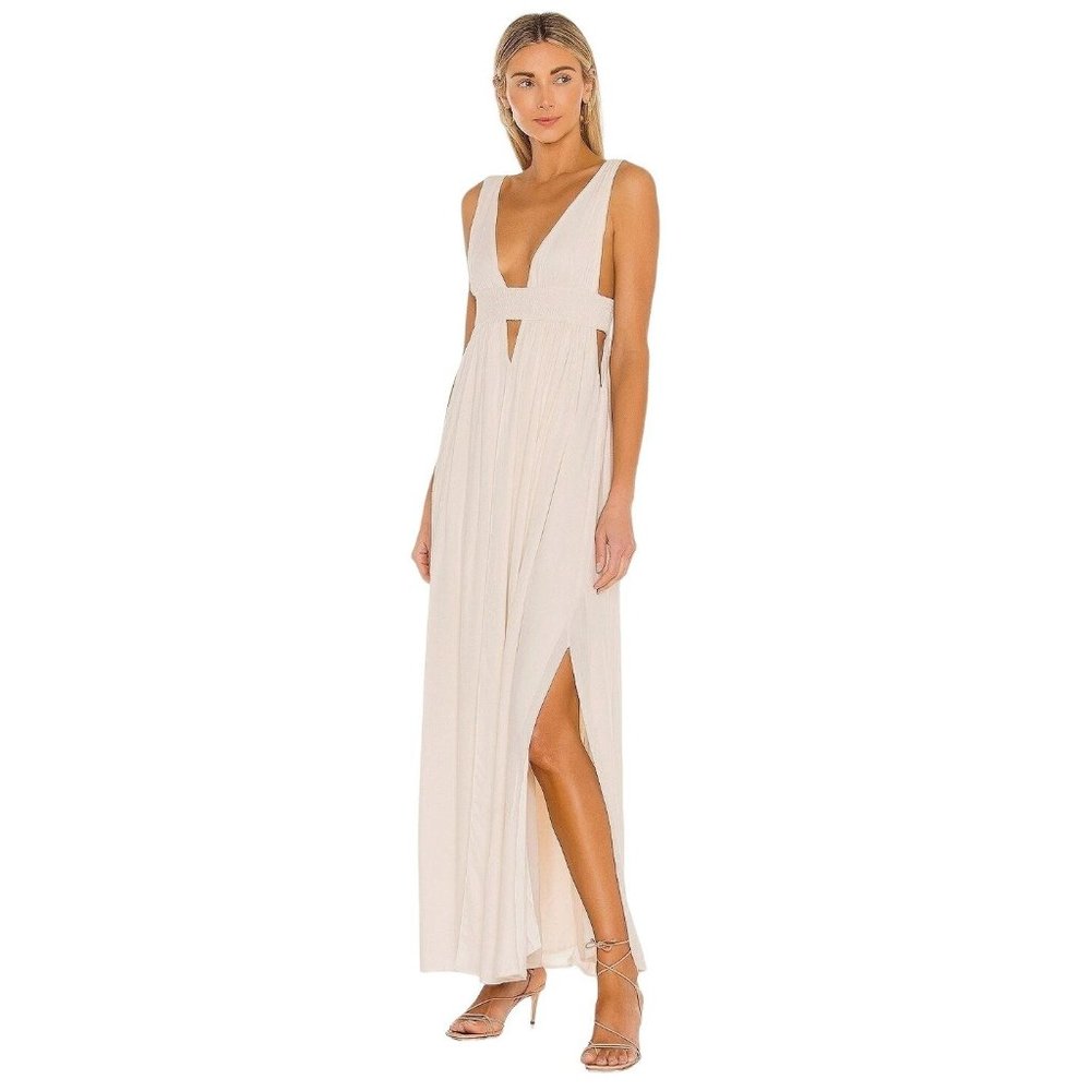Indah Anjeli Maxi Dress in Opal Large New Womens Long Gown